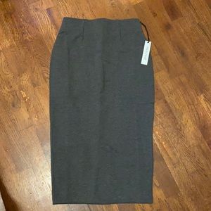 Prologue Gray Pencil Skirt